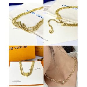 LV Jewelry Set with Necklace Earings Bracelet in Ajman Shop 1
