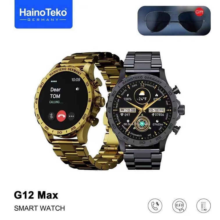 Haino Teko G12 Max SmartWatch- Ajmanshop