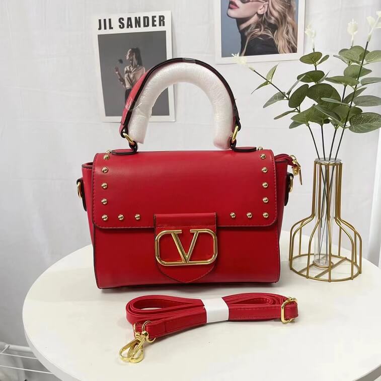 Red Valentino Bag Metal Hardware Crossbody Bag- AjmanShop