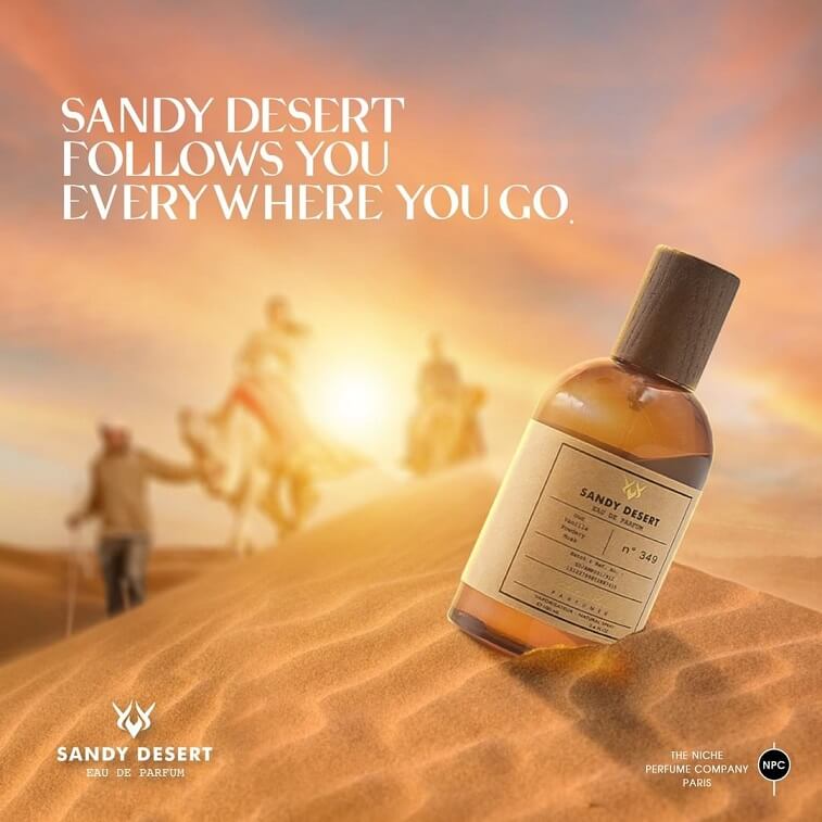 Sandy Desert Perfume By Eddie Milliz - AjmanShop