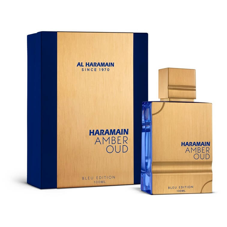 Haramain Amber Oud Bleu Edition Perfume- Ajmanshopp (1)