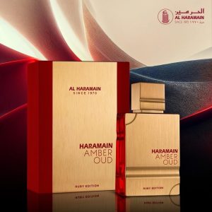 Haramain Amber Oud Ruby Edition Perfume- AjmanShop