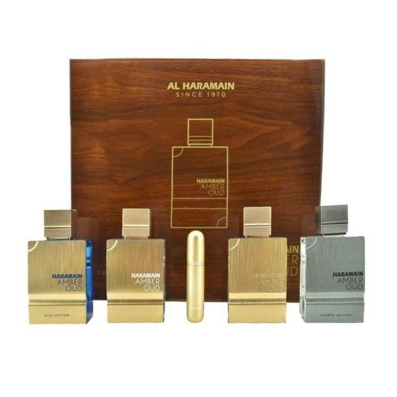 Haramain Amber Oud Set Arabic Perfume- AjmanShop