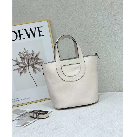 Hermes Loop White Bag with 2 Belt- AjmanShop