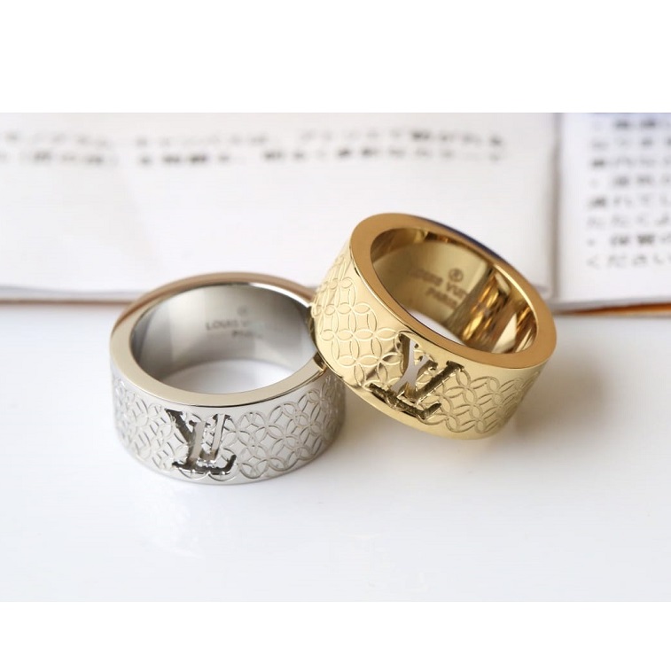 LV Ring Gold and Silver in AjmanShop