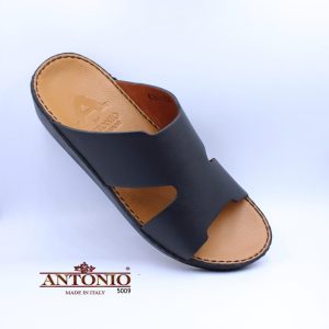 Mens Sandal with Plain Leather in AjmanShop
