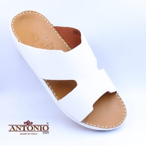 Mens Sandal with Plain Leather in AjmanShop