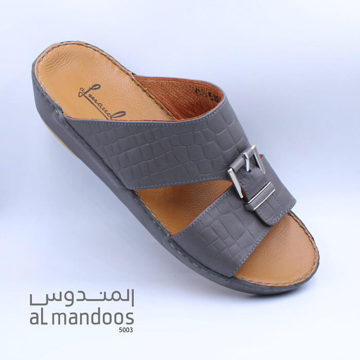 Sandal for Men Leather Lock Design in AjmanShop 