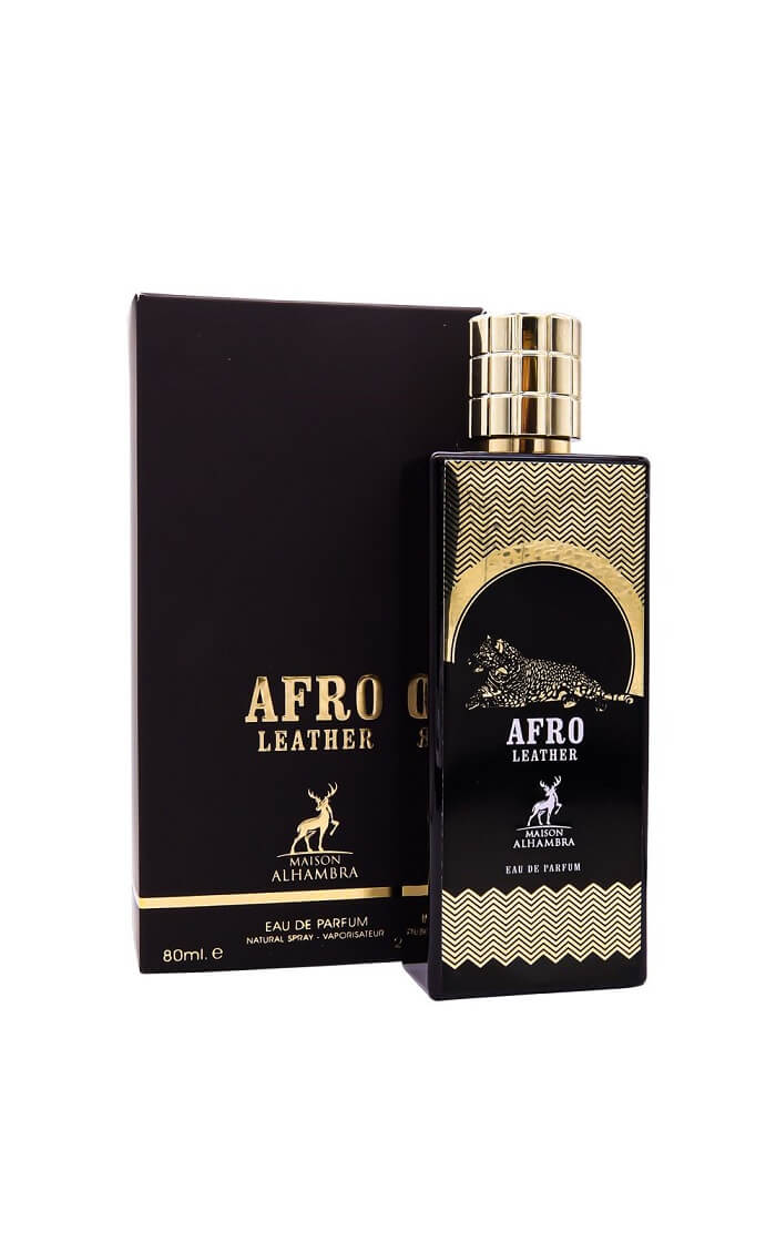 Afro Leather Perfume by Maison Alhambra for Unisex 80ml in AjmanShop