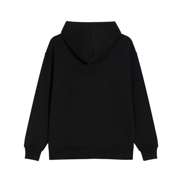 Burberry Hoodie for Unisex in Organic Cotton in AjmanShop Black, Backside
