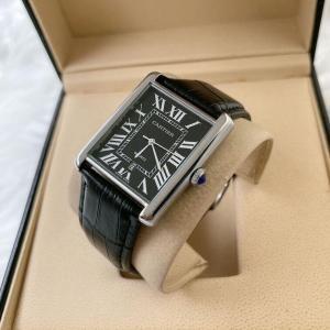 Cartier Leather Watch For Men - AjmanShop