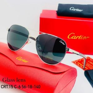 Cartier Mens Sunglass with Brand Box- AjmanShop
