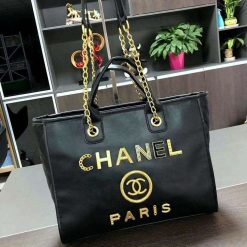 Chanel Black Tote Bag -Ajmanshop