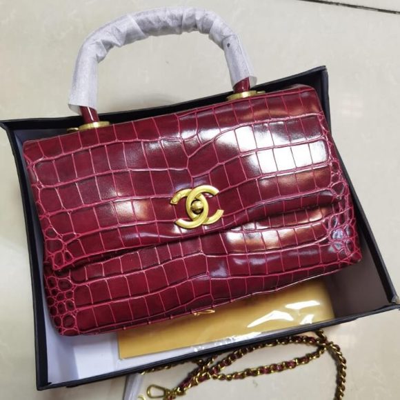 Chanel Coco Handbag Crocodile Crossbody Bags for Women in AjmanShop