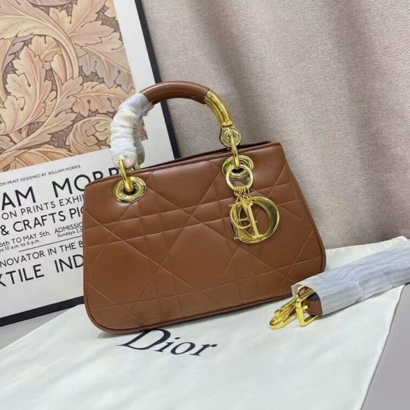 Dior Handbag for Women with Gold Metal Logo in AjmanShop