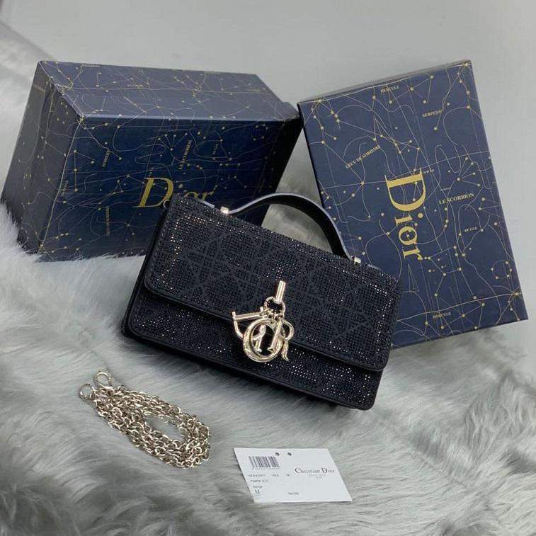 Dior Handle Bag in Stone Work for Women- AjmanShop