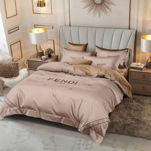 Fendi Bed Set 6pcs in Cotton Material- AjmanShop