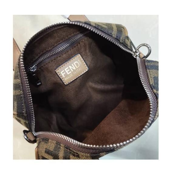 Fendi Mini Bag with Monogram Jacquard Top Handle Bag in Ajman Shop