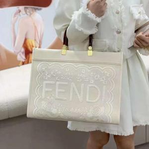 Fendi Tote Bag in Embroidery Work for Women in Ajman Shop