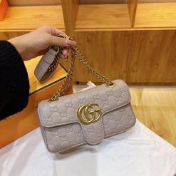 Gucci CG Sling Bag For Women , Brown - AjmanShop
