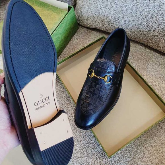 Gucci Pure Leather Loafers - AjmanShop