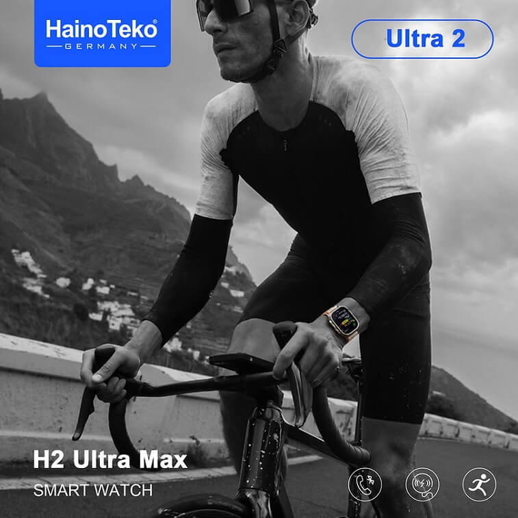 H2 Ultra Max SmartWatch Made By Haino Teko-Ajmanshoppp