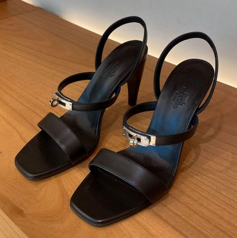 Hermes Elegant Heel Sandals - AjmanShop