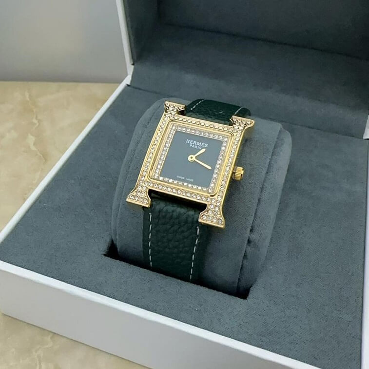 Hermes Lady Watch in Signature Design- AjmanShop