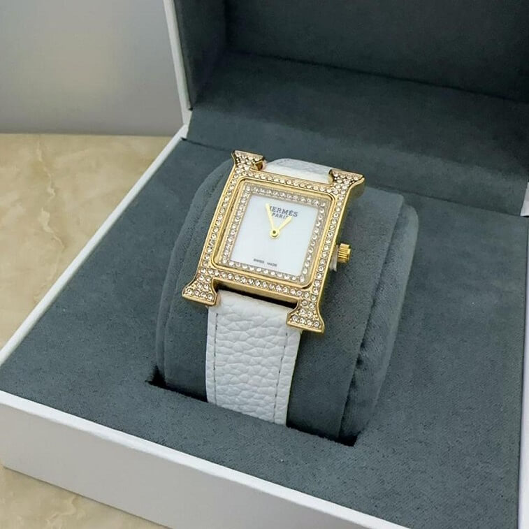 Hermes Lady Watch in Signature Design- AjmanShop