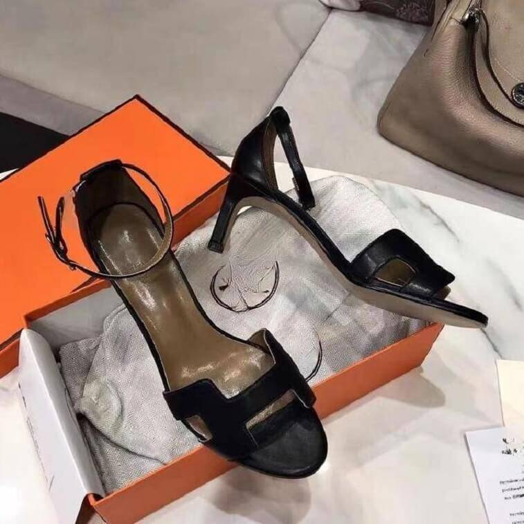 Hermes Pumps Heel Sandals for Women- AjmanShop
