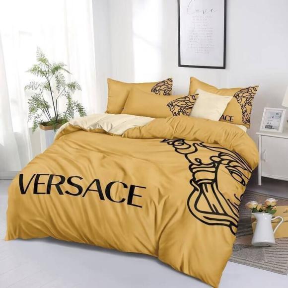 King Size Comforter UAE, Versace Yellow Set- Ajmanshop (1)