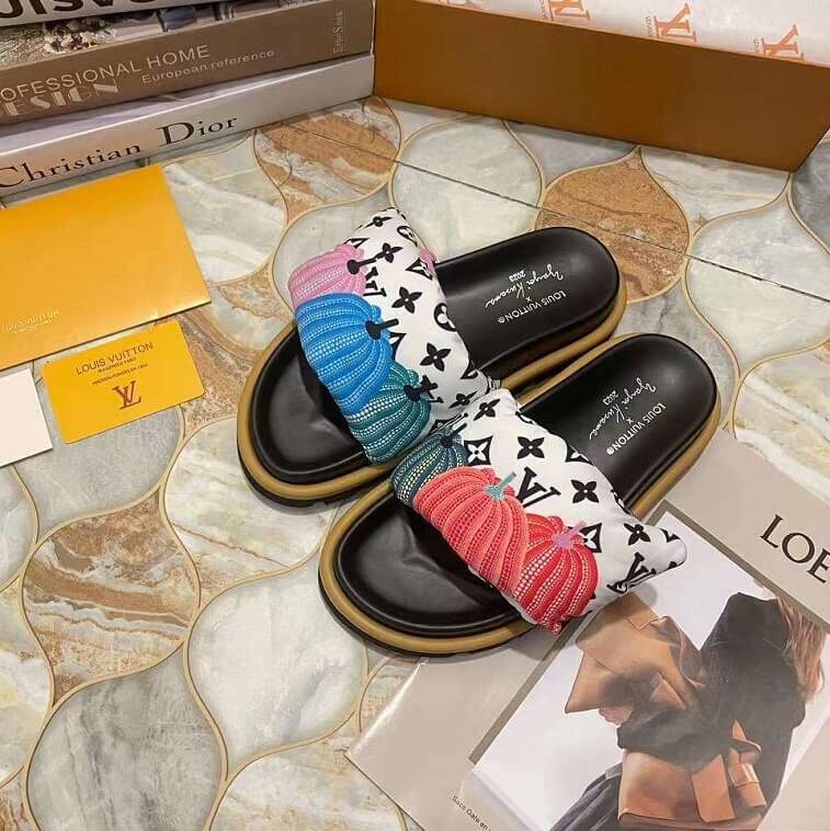 LV Designer Slipper Slides for Women- AjmanShop