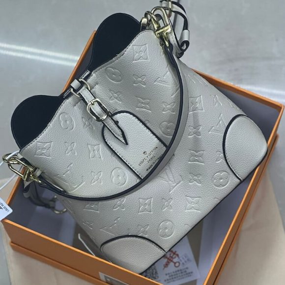 LV Luxury Shoulder Bag, Gray - AjmanShop