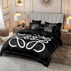 Loewe Brand Bedsheet Set 6pcs in Cotton Material- AjmanShop