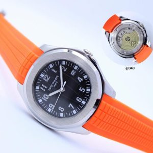 Patek Philippe Automatic Watch, Orange - AjmanShop