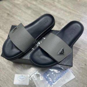 Prada Mens SLipper Open Toe Sandal with Logo in AjmanShop