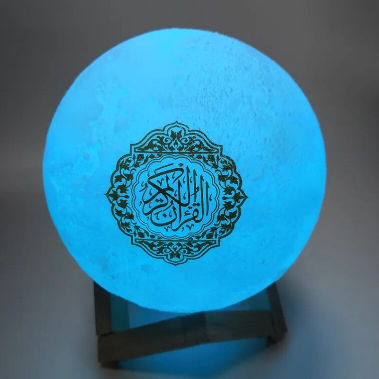 Quran Moon Lights Speaker- Ajmanshoppp (1)