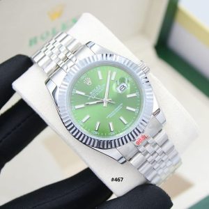 Rolex Datejust Automatic Watch, Green - AjmanShop