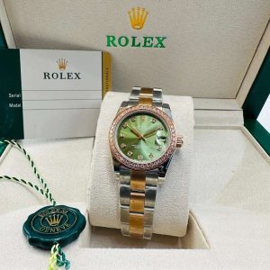 Rolex Lady Automatic Watch 28mm Stainless Steel Ladies Watch - AjmanShop