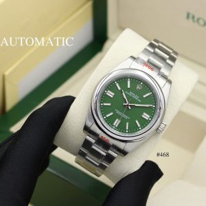 Rolex Oyster Perpetual Watch, Green - AjmanShop