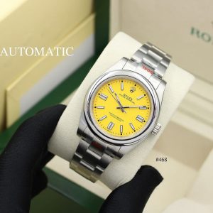 Rolex Oyster Perpetual Watch, Yellow - AjmanShop