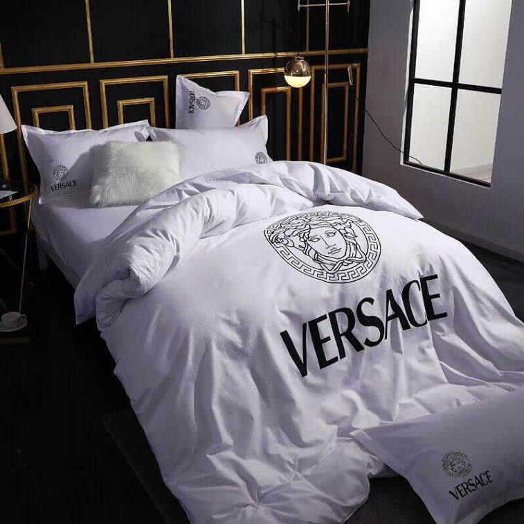 Versace Bed Set 6pcs in Cotton Material- AjmanShop