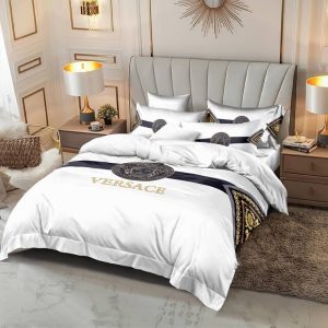 Versace Bed Set 6pcs in Cotton Material- AjmanShop
